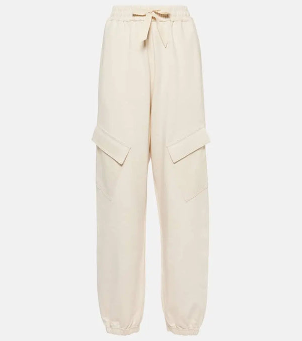 Jil Sander Cotton jersey cargo pants | LYBSTORE