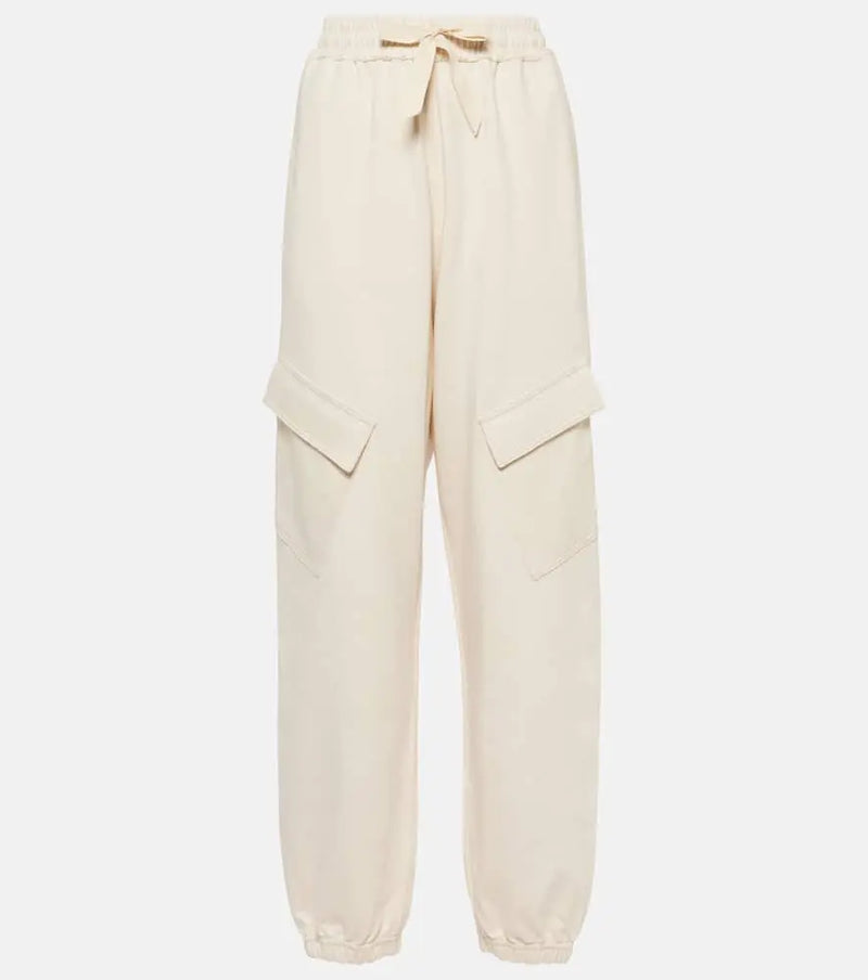 Jil Sander Cotton jersey cargo pants | LYBSTORE