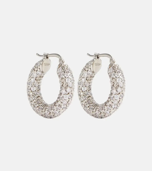 Jil Sander Crystal-embellished earrings