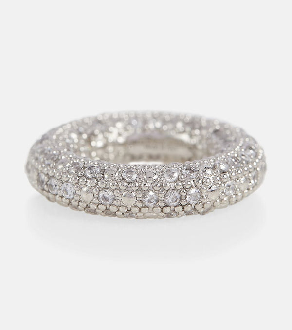 Jil Sander Crystal-embellished ring