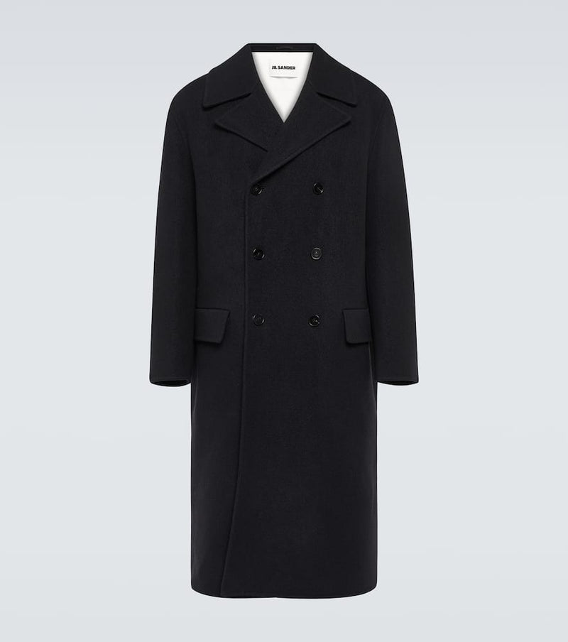 Jil Sander Double-breasted oversized wool coat