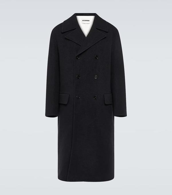 Jil Sander Double-breasted wool coat