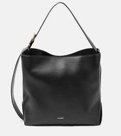 Jil Sander Folded Medium leather tote bag