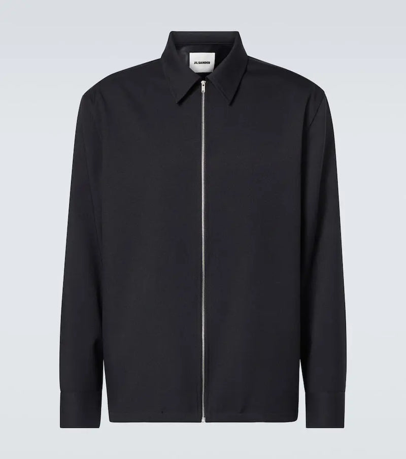 Jil Sander Gabardine overshirt