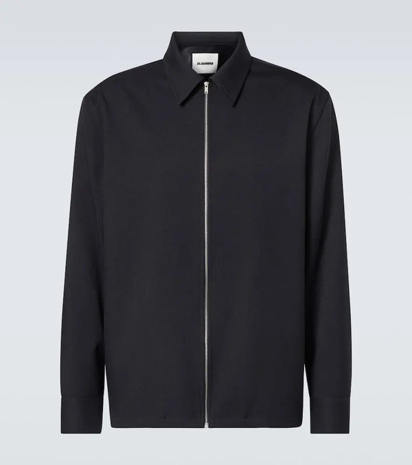 Jil Sander Gabardine overshirt | LYBSTORE