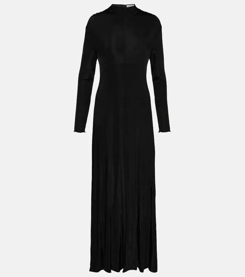 Jil Sander Gathered maxi dress | LYBSTORE