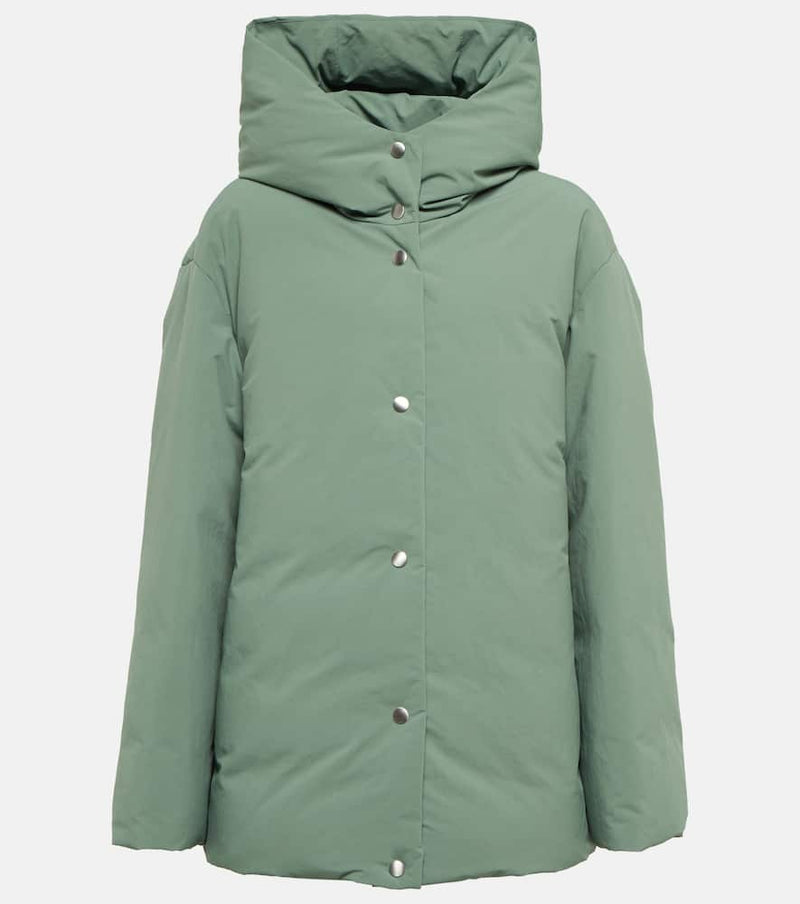 Jil Sander Hooded puffer jacket