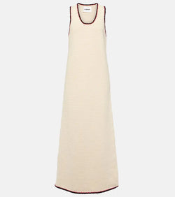 Jil Sander Knit cotton maxi dress | LYBSTORE