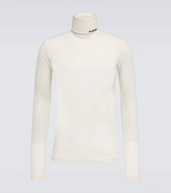 Jil Sander Logo turtleneck sweater | LYBSTORE