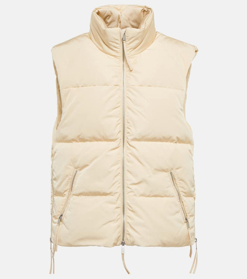 Jil Sander Oversized down-filled puffer vest