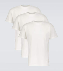 Jil Sander Pack of three cotton T-shirts