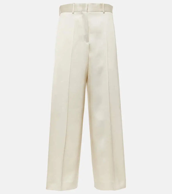 Jil Sander Satin wide-leg pants