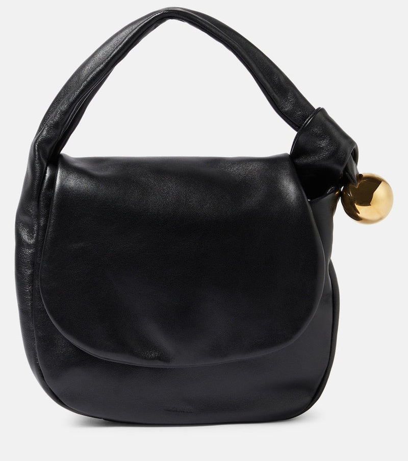 Jil Sander Sphere Medium leather shoulder bag | LYBSTORE