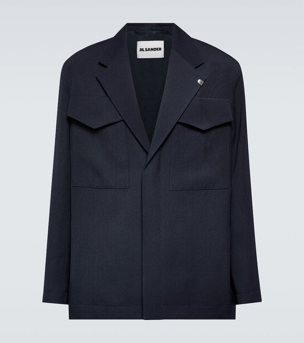 Jil Sander Wool gabardine jacket