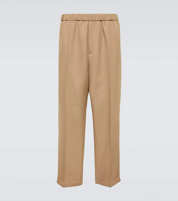 Jil Sander Wool gabardine tapered pants