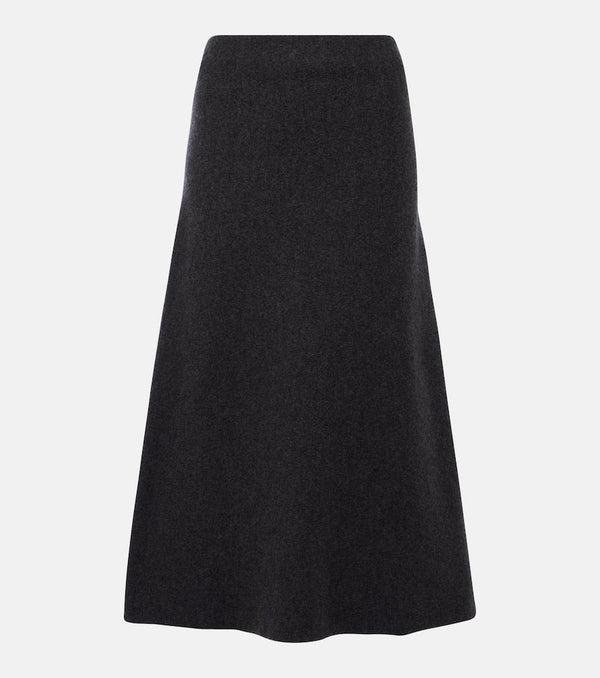 Jil Sander Wool midi skirt