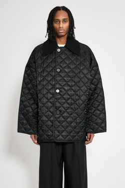 Jil Sander Quilted Jacket Black