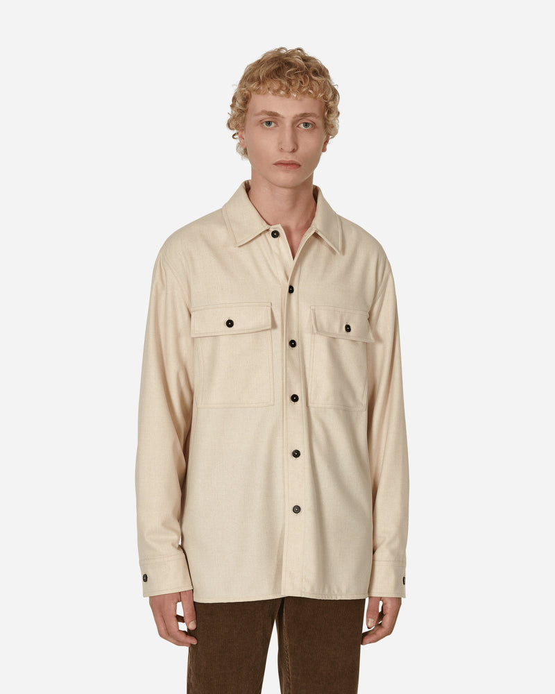 Jil Sander Wool Overshirt Beige