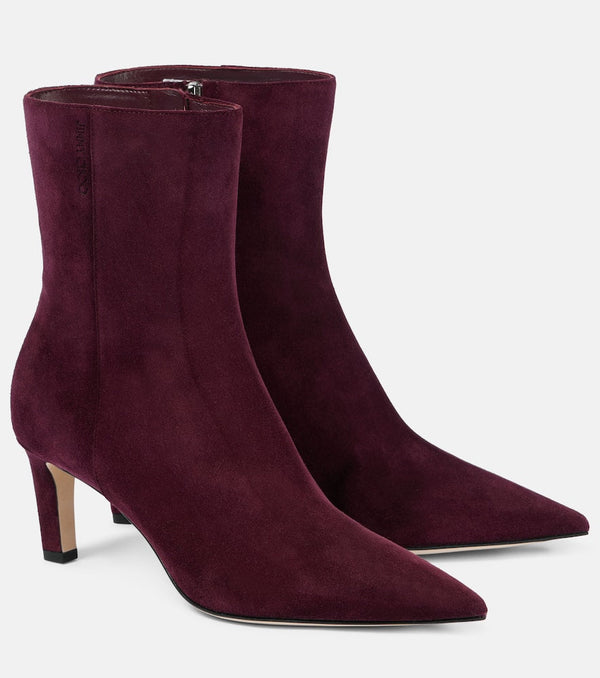 Jimmy Choo Alizze 65 suede ankle boots | LYBSTORE