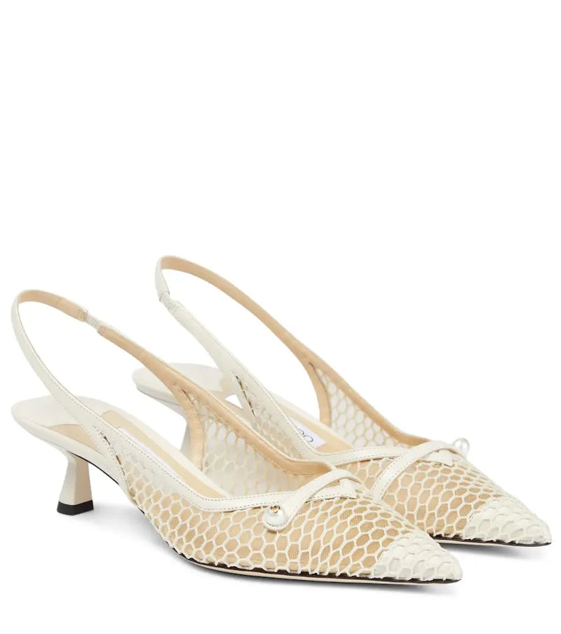 Jimmy Choo Amita 45 slingback pumps | LYBSTORE