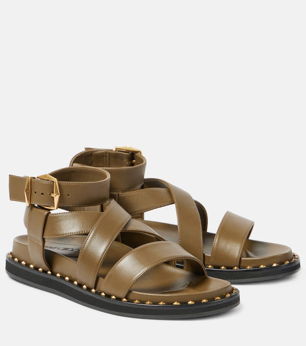 Jimmy Choo Blaise leather sandals