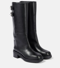 Jimmy Choo Brooklyn Kb 50 leather knee-high boots