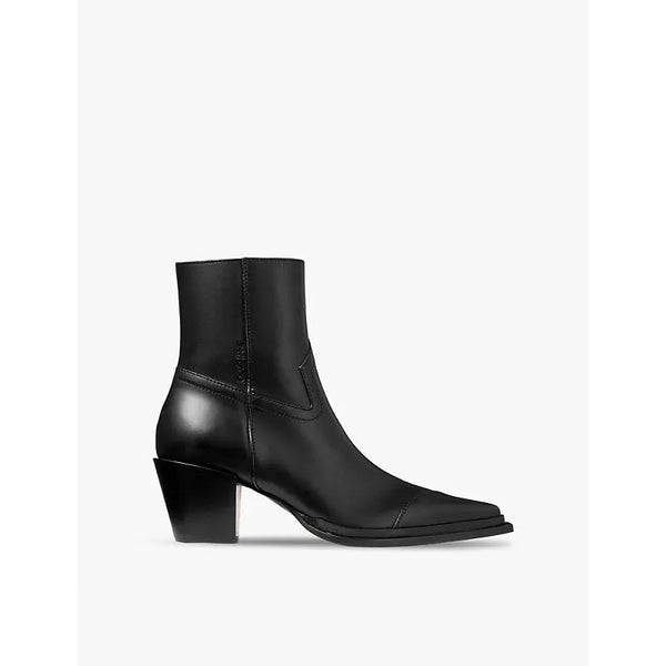 Jimmy Choo Cece 60 leather heeled ankle boots