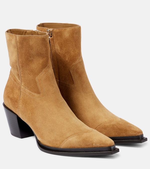 Jimmy Choo Cece 60 suede cowboy boots | LYBSTORE