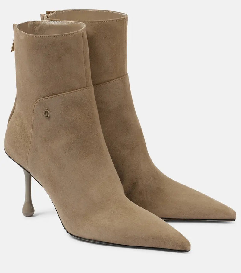 Jimmy Choo Cycas 80 suede ankle boots