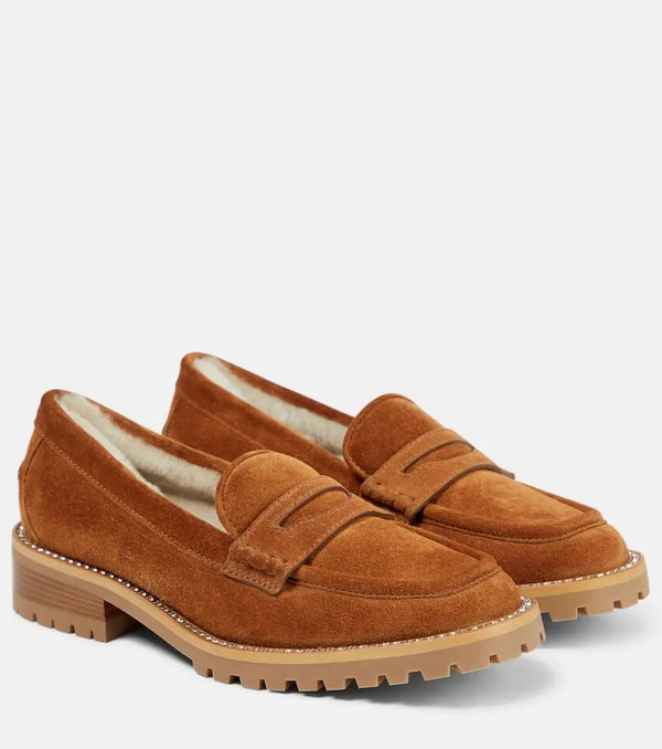 Jimmy Choo Deanna suede loafers | LYBSTORE