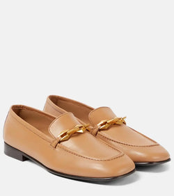 Jimmy Choo Diamond Tilda leather loafers | LYBSTORE