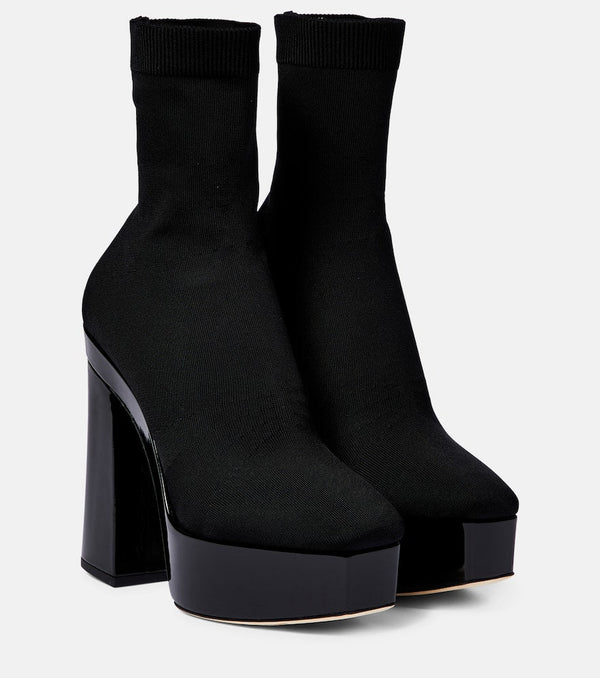 Jimmy Choo Giome 140 platform sock boots