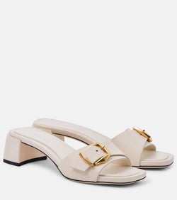 Jimmy Choo Hawke 40 leather mules