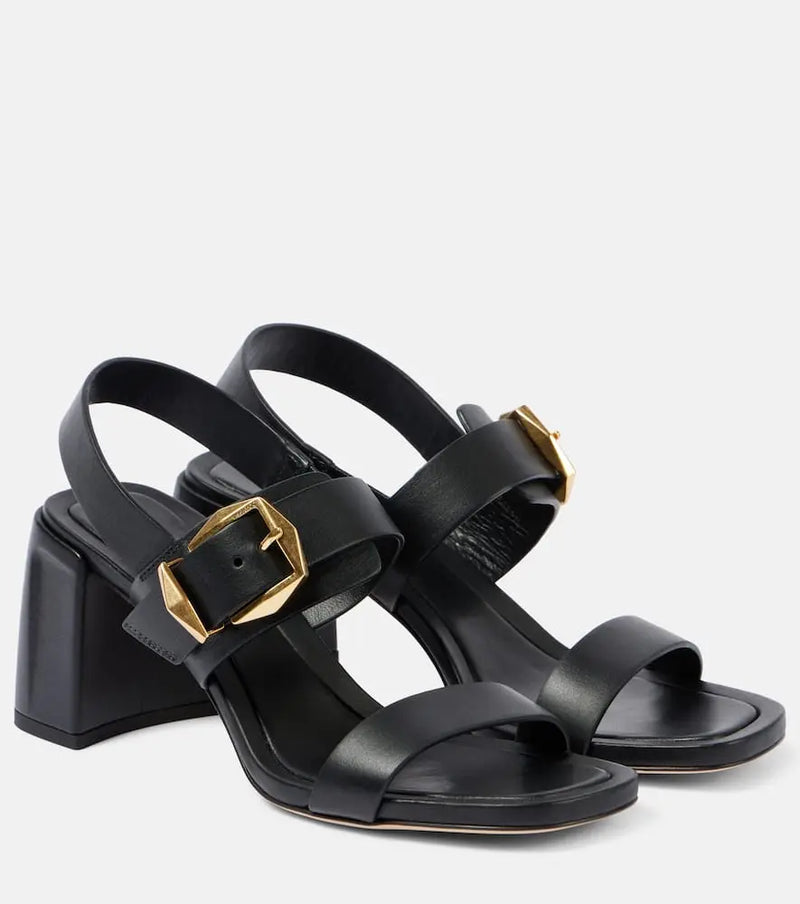 Jimmy Choo Hawke 70 leather sandals