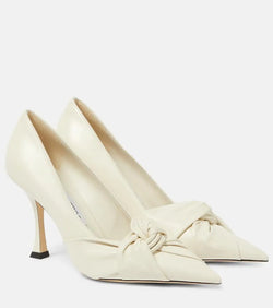 Jimmy Choo Hedera 90 leather pumps | LYBSTORE