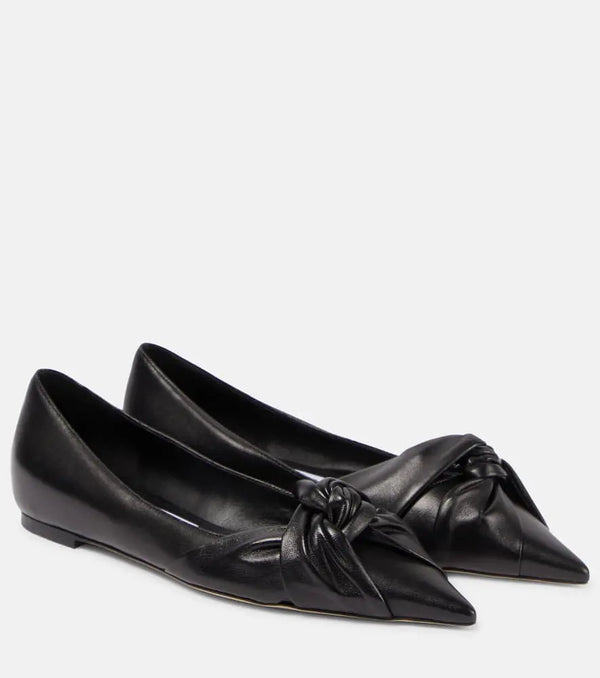 Jimmy Choo Hedera leather ballet flats | LYBSTORE