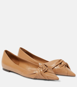 Jimmy Choo Hedera leather ballet flats