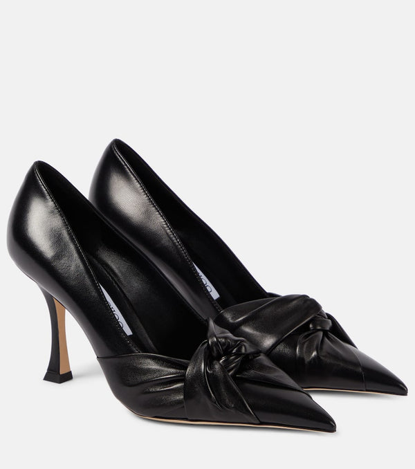 Jimmy Choo Hedera leather pumps