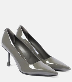 Jimmy Choo Ixia 90 patent leather pumps | LYBSTORE