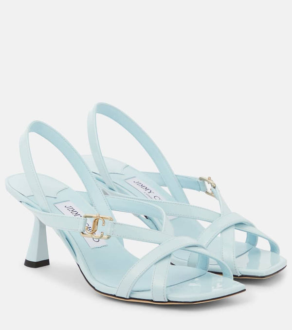 Jimmy Choo Jess 65 patent leather sandals