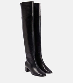 Jimmy Choo Loren 45 leather over-the-knee boots