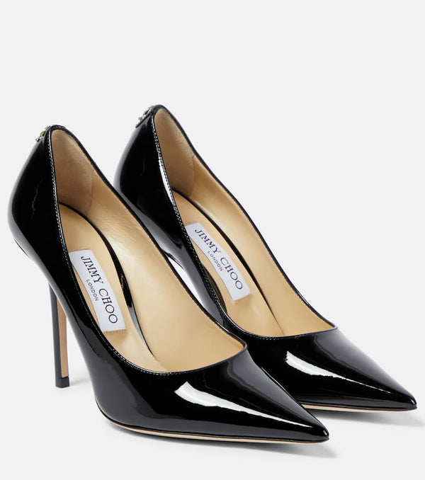 Jimmy Choo Love 100 patent leather pumps