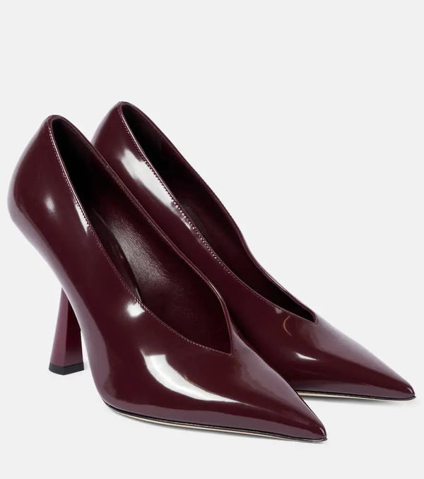 Jimmy Choo Maryanne 100 patent leather pumps | LYBSTORE