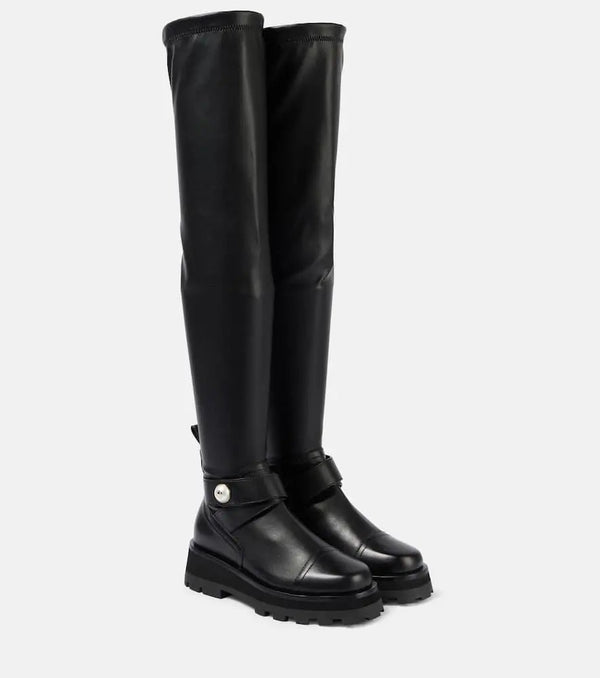 Jimmy Choo Meena leather over-the-knee boots | LYBSTORE