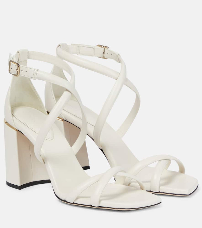 Jimmy Choo Rheea leather sandals 85