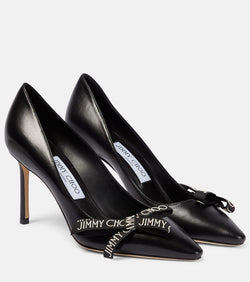 Jimmy Choo Romy 85 leather pumps