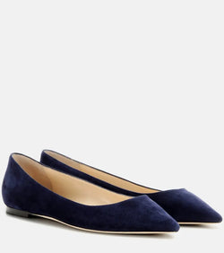 Jimmy Choo Romy suede ballet flats | LYBSTORE