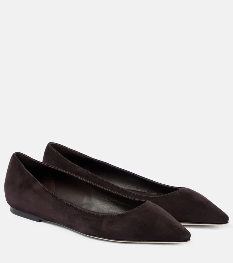 Jimmy Choo Romy suede ballet flats