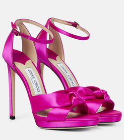 Jimmy Choo Rosie 120 satin sandals