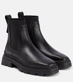 Jimmy Choo Veronique leather Chelsea boots